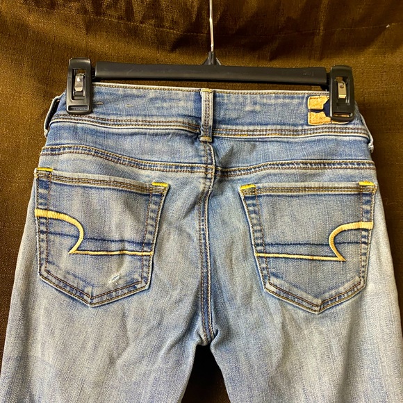 American Eagle Outfitters Kick Boot Super Stretch Jeans - Picture 3 of 4